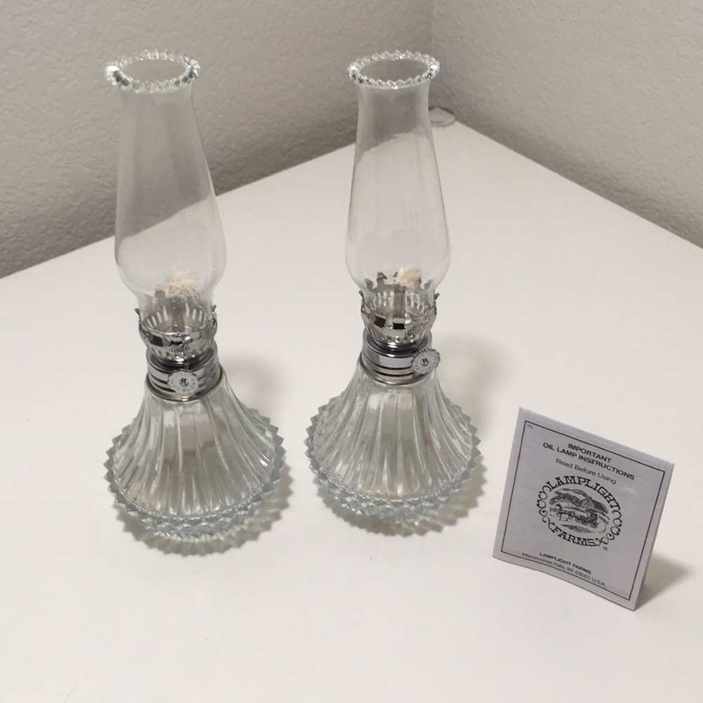 Oil Lamps Set
